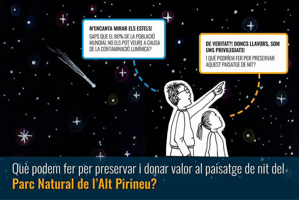 Imagen para los medios: Procés de participació per a preservar i donar valor al cel de nit i a la qualitat acústica del Parc Natural de l&#39;Alt Pirineu 