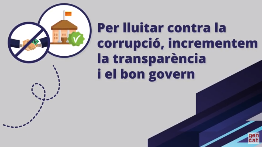 Imagen para los medios: Estratègia de lluita contra la corrupció i d’enfortiment de la integritat pública