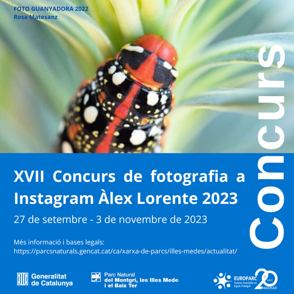 ca Cartell del XVII Concurs de fotografia Àlex Lorente es oc