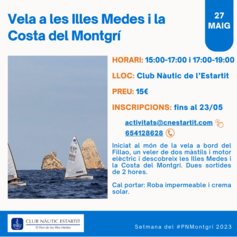 Vela a les Illes Medes i la Costa del Montgrí