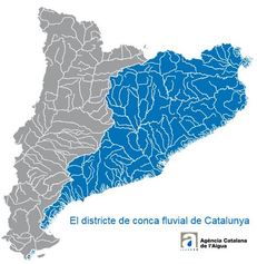 El districte de la conca fluvial de Catalunya